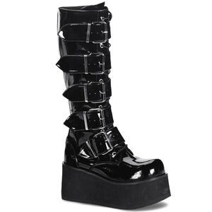 Demonia’s Platform Boots Trashville-518